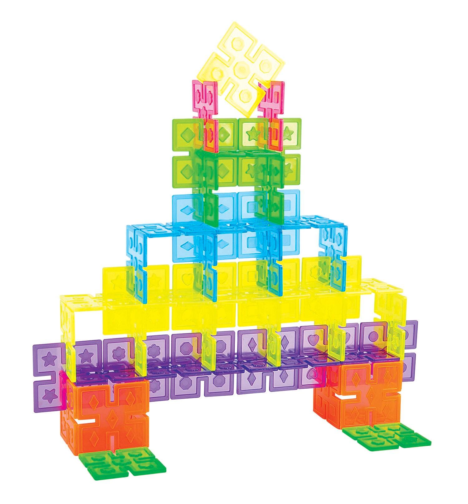 BUILDING BLOCKS INTERLOX SET OF 96