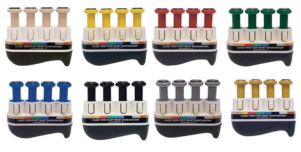 HAND EXERCISER DIGI FLEX MULTI - SET OF 8