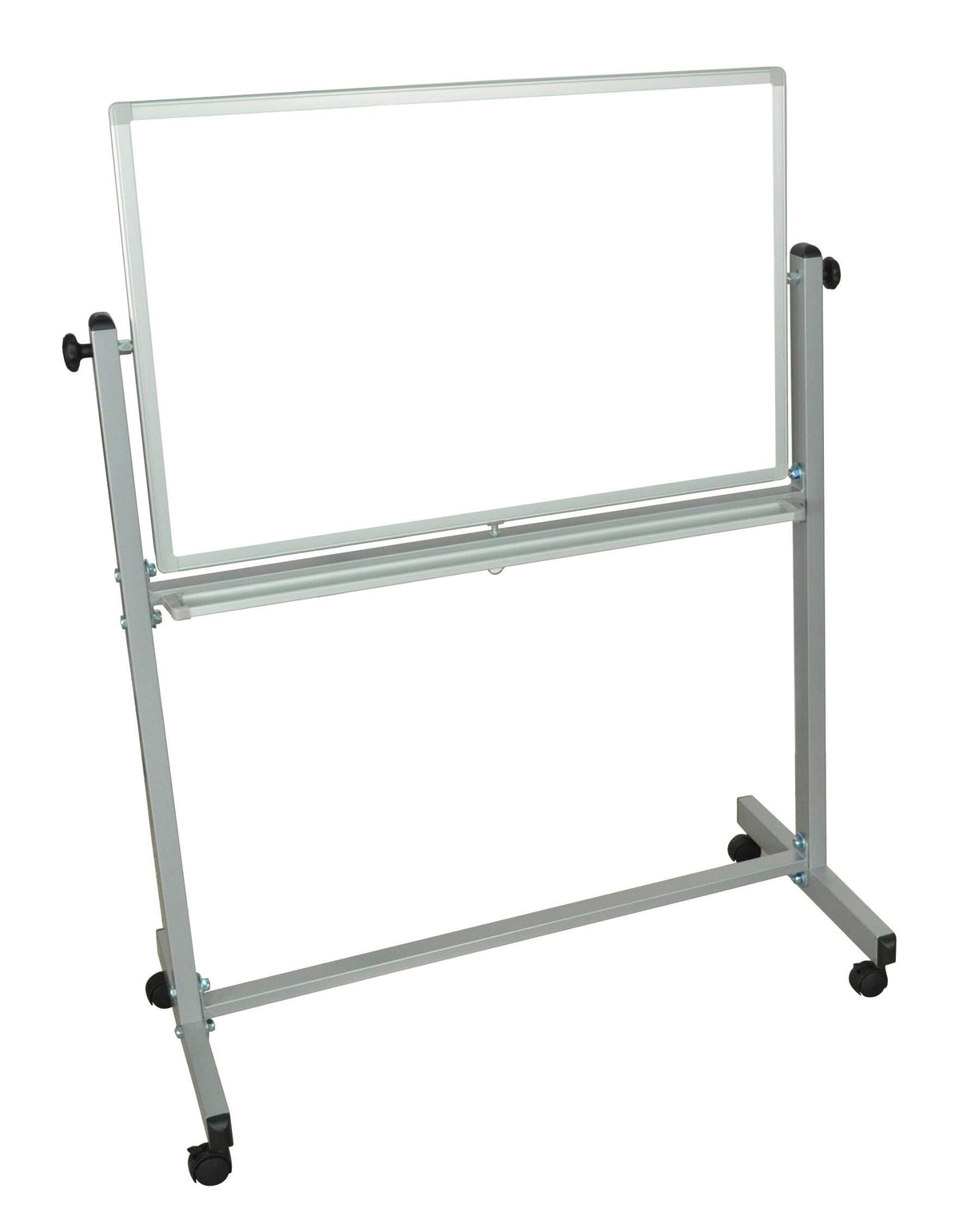 MARKERBOARD - LUXOR WORKSPACES - REVERSIBLE MAGNETIC WHITEBOARD - MOBILE - 36 W X 24 H IN