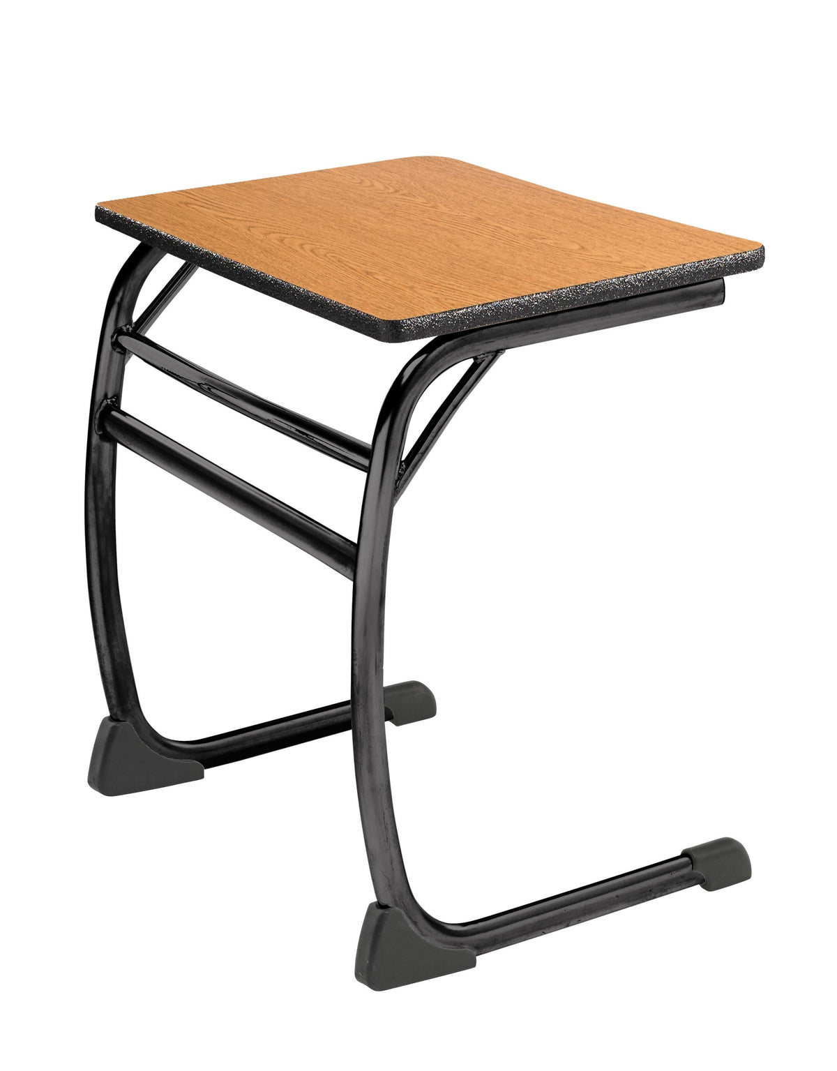 DESK - CLASSROOM SELECT - NEOCLASS ELLIPTICAL CANTILEVER - 26 W X 20 D - LAMINATE - SPECIFY TOP COLOR - LOCKEDGE - SPECIFY EDGE COLOR - POWDERCOAT - SPECIFY FRAME COLOR