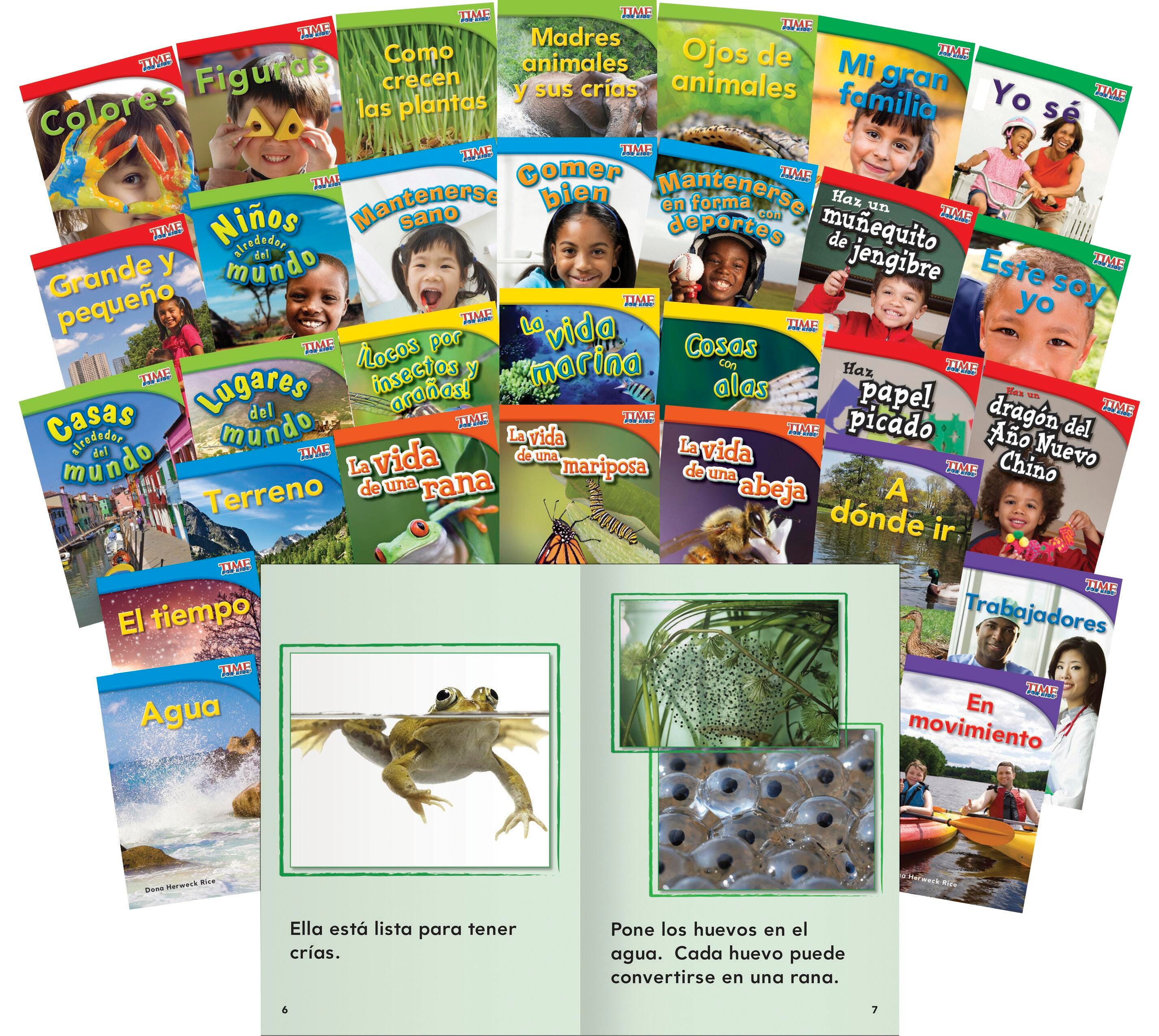 BOOKS TIME FOR KIDS INFORMATIONAL TEXT GR 1 SPNSH SET OF 30