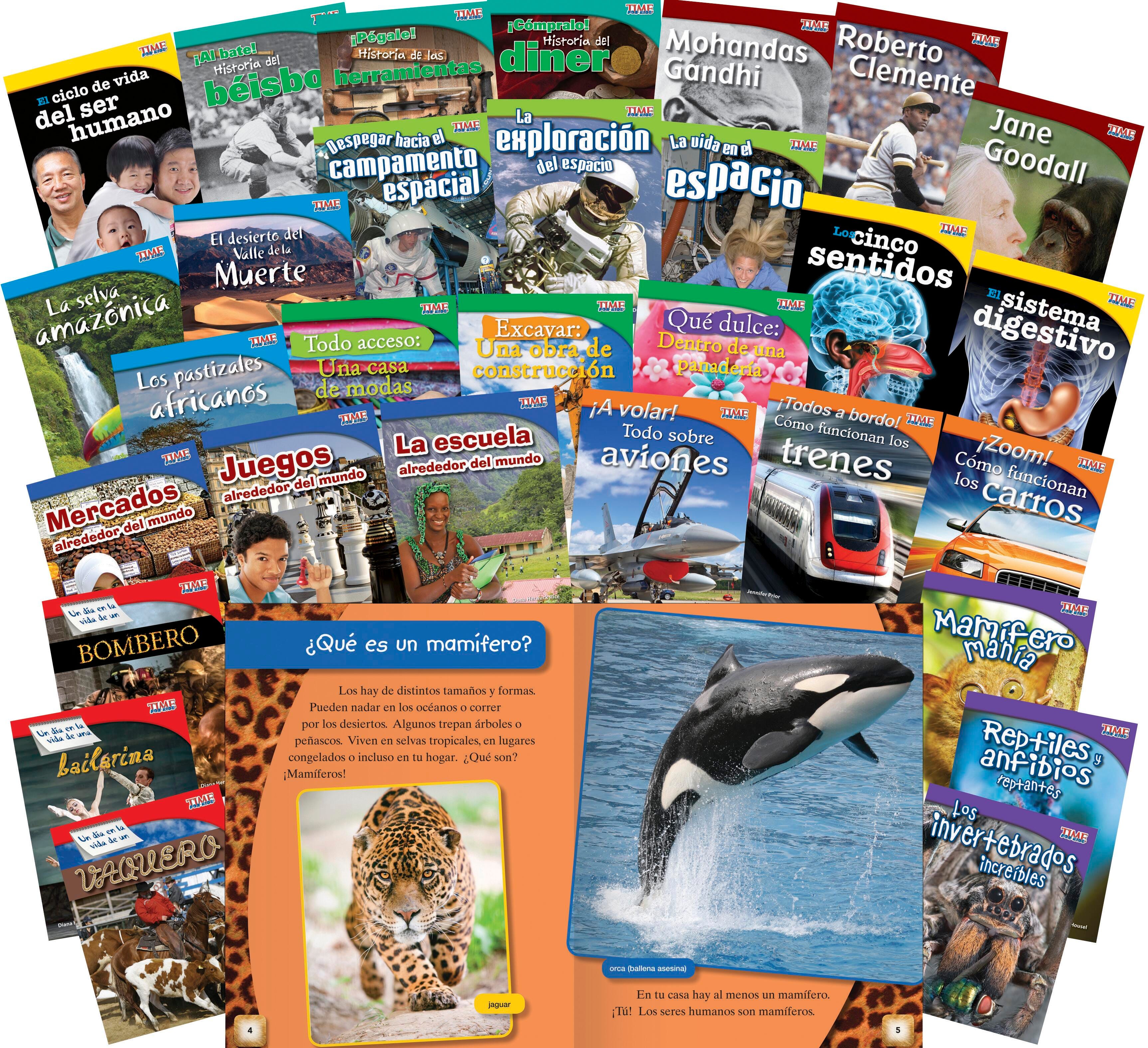 BOOKS TIME FOR KIDS INFORMATIONAL TEXT GR 3 SPNSH SET OF 30
