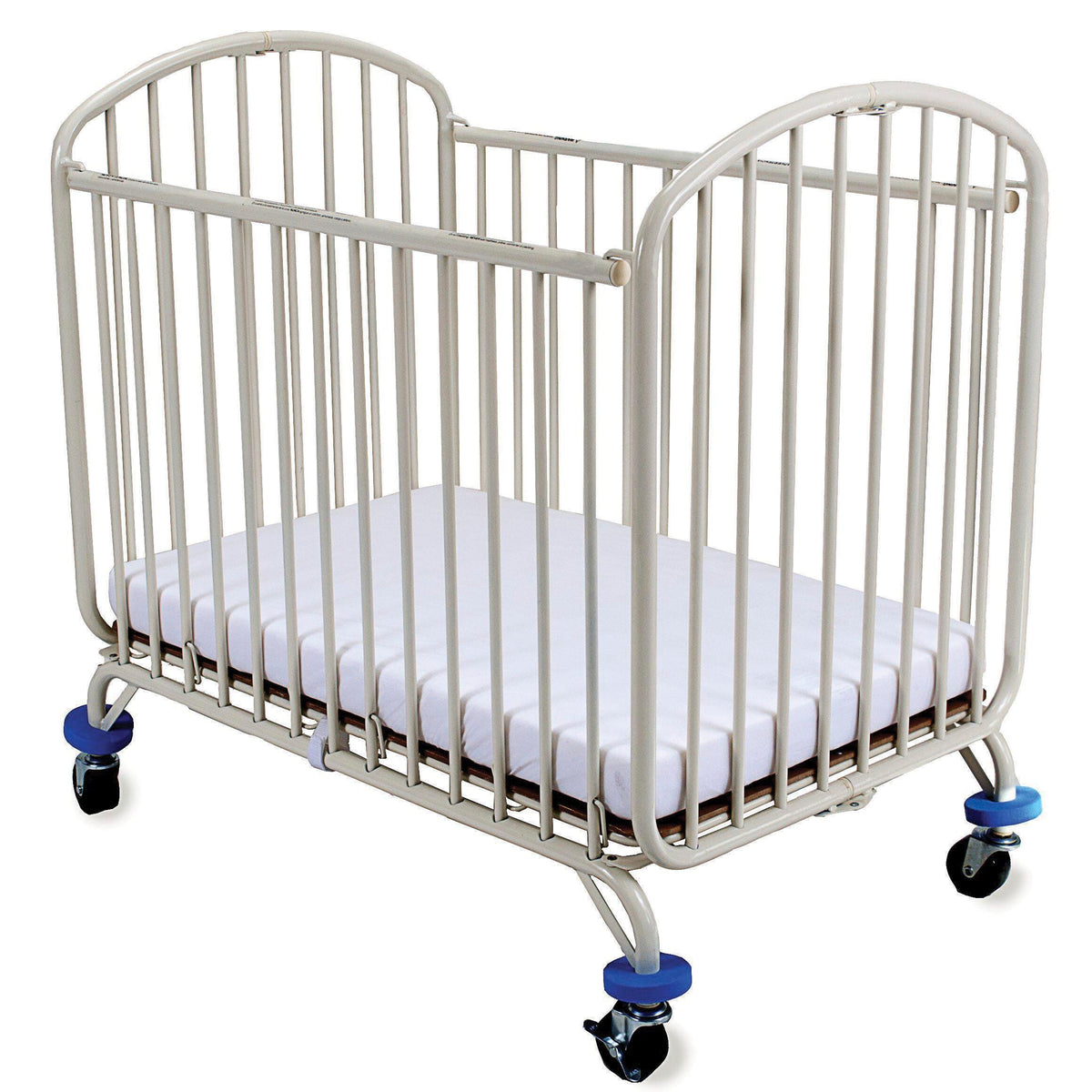 CRIB FOLDING ARCHED COMPACT 39-1/4WX24-1/4DX37-1/2H