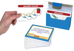 FLASH CARDS VOCAB BLDR PHYS SCI MS