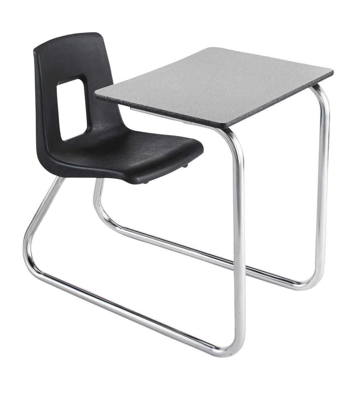 DESK - CLASSROOM SELECT - TRADITIONAL SLED BASE COMBO - 18-1/2 IN A+ - 18 X 24 IN - LAMINATE - LOCKEDGE - BLACK - SPECIFY SEAT AND BACK COLOR - SPECIFY TOP COLOR - SPECIFY EDGE COLOR