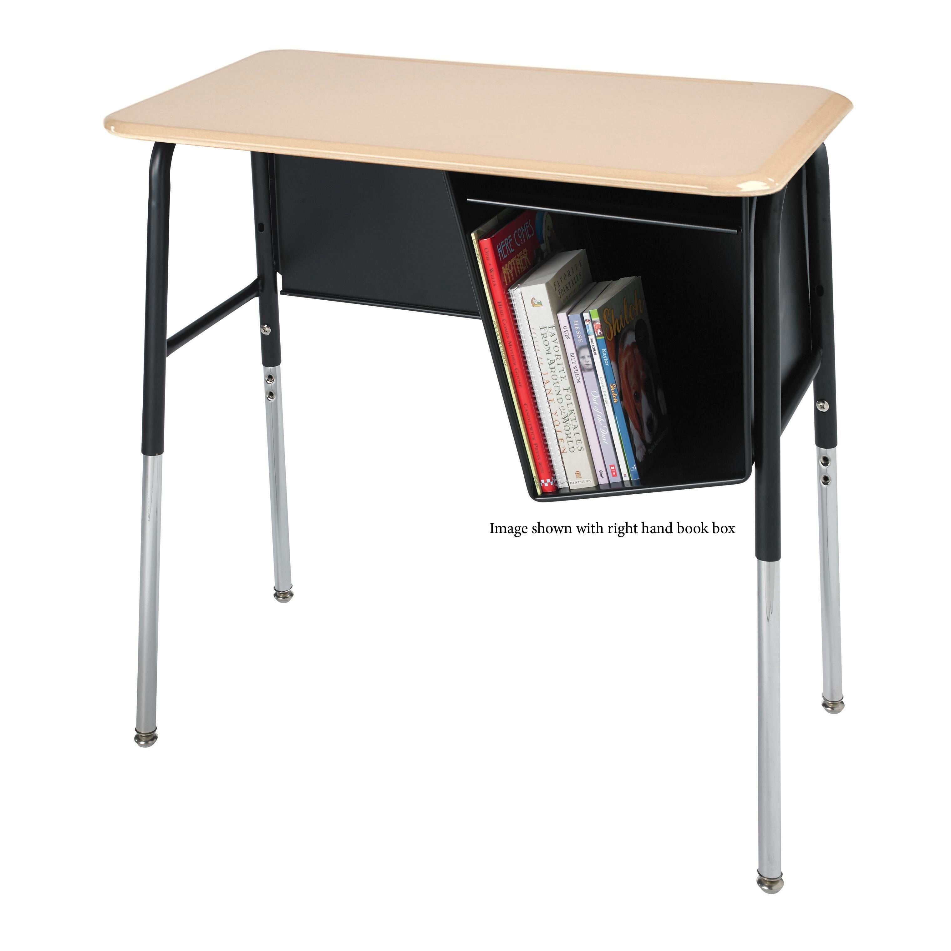 DESK - CLASSROOM SELECT - ROYAL SEATING 1800A JUNIOR EXECUTIVE DESK - HARD PLASTIC - LEFT - SPECIFY TOP COLOR - NONE
