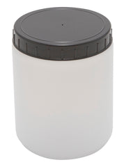 JAR HDPE SCREW CAP 250ML PK/10