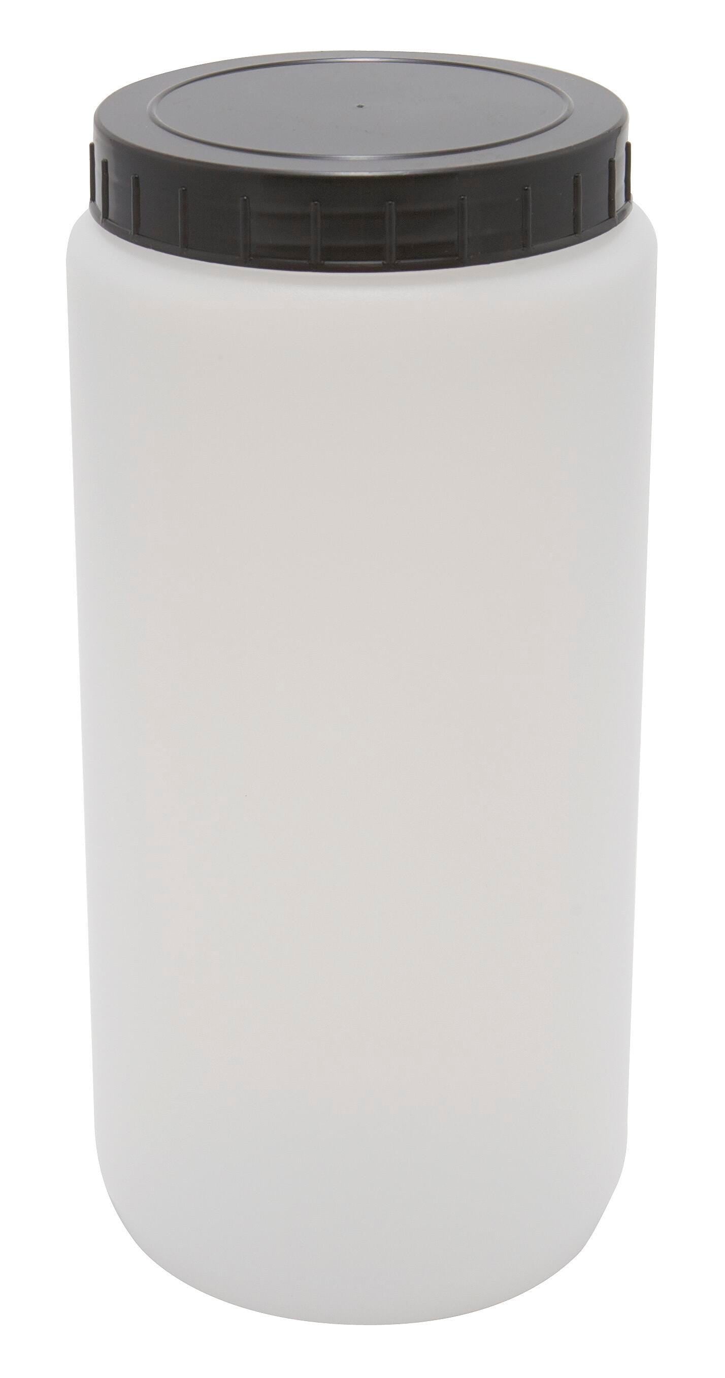 JAR HDPE SCREW CAP 2000ML PK/10