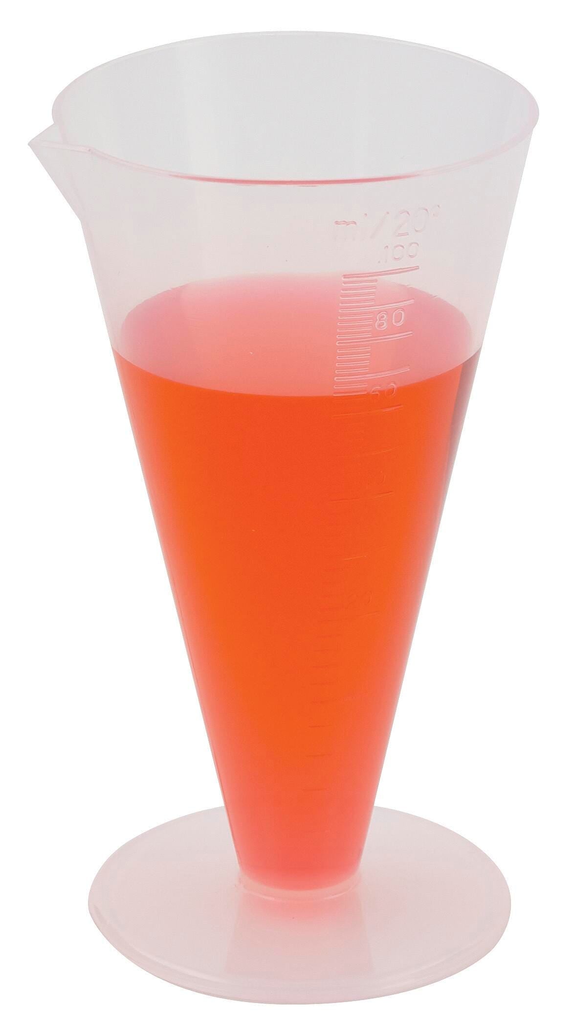 DISC-CYLINDER CONICAL GRAD 100 ML PK/6