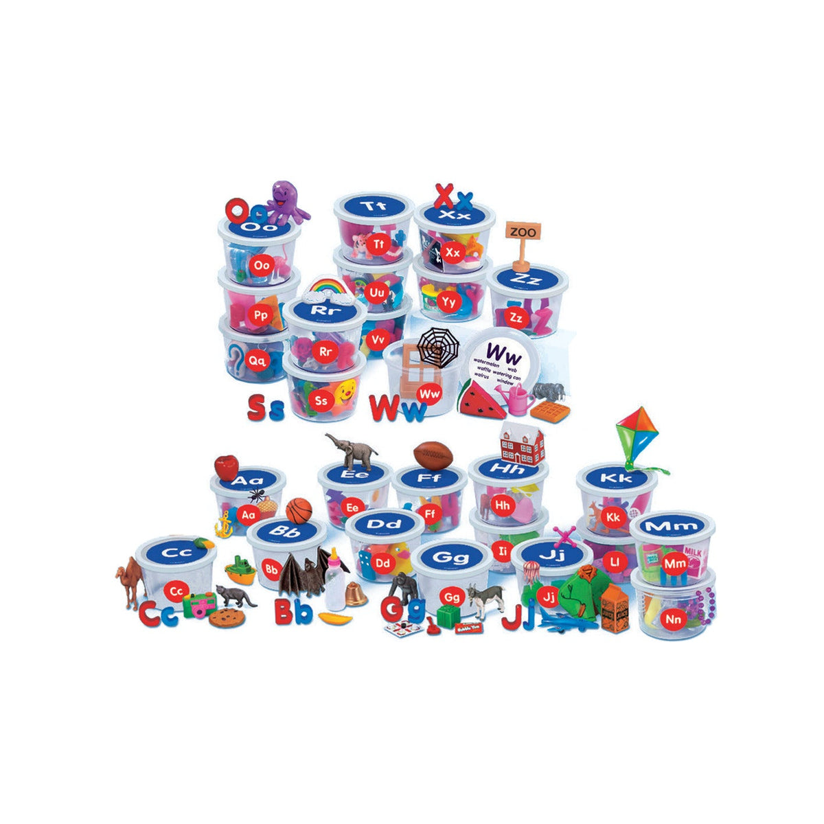 Alphabet Sounds Teaching Tubs Set