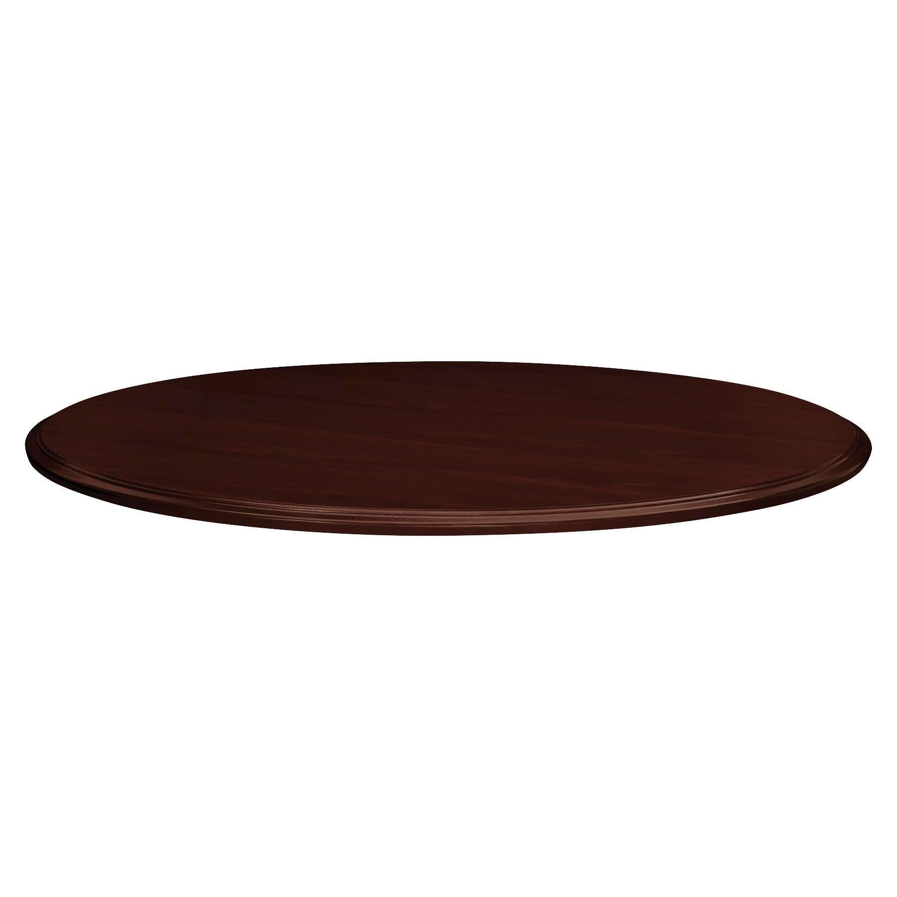 TABLE TOP ROUND 48IN TRADITIONAL MAHOGANY LAMINATE AND EDGE