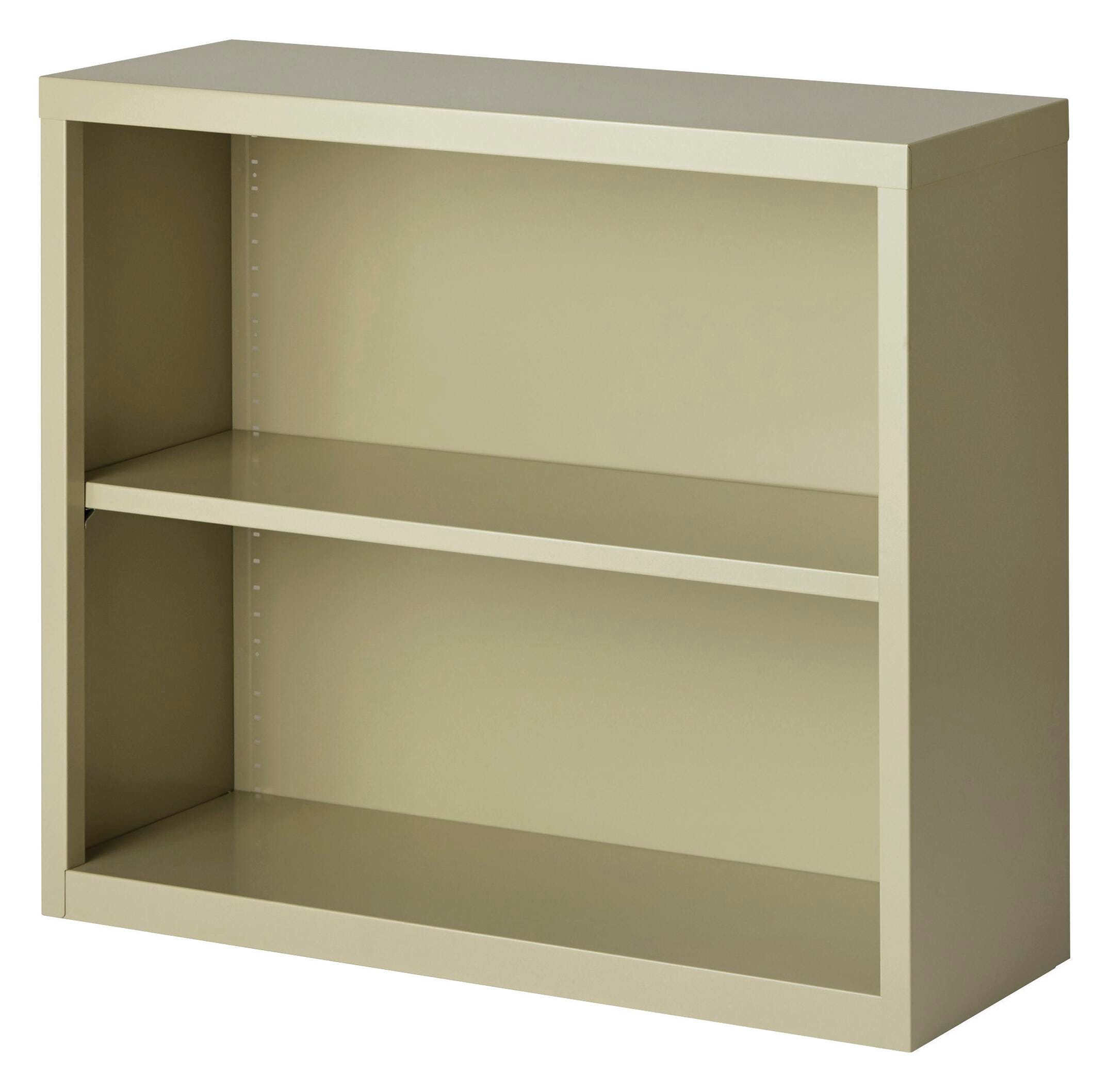 BOOKCASE 34-1/2W X 13D X 30H PUTTY POWDER COAT
