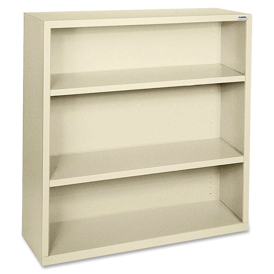 BOOKCASE 34-1/2W X 13D X 42H PUTTY POWDER COAT