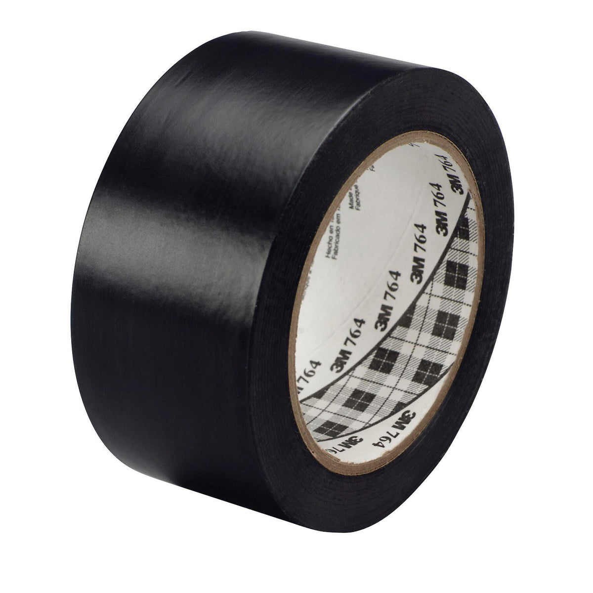 TAPE - 3M VINYL FLOOR MARKING - 1 INCH X 36 YARD- BLACK- ROLL