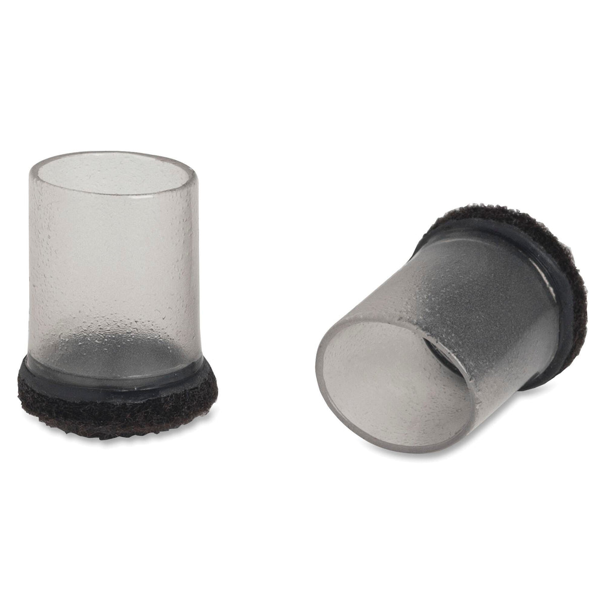 GLIDE COVER SLIP-OVER 1 1/4 IN FLOORSAVER SLIP-COVER CLEAR PACK OF 8