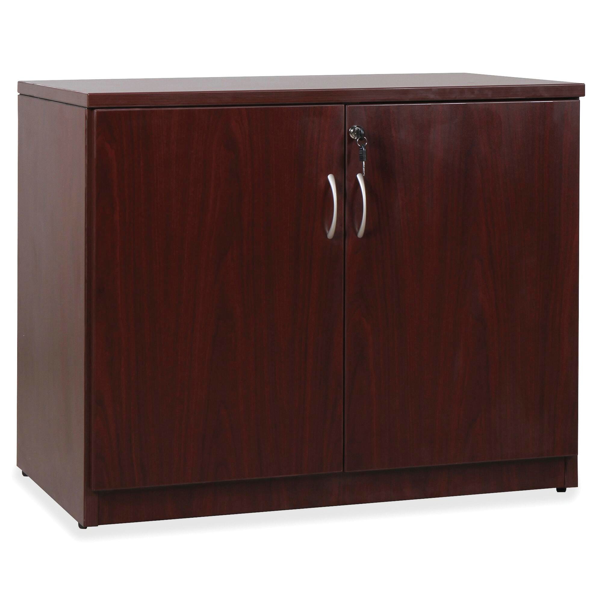 CABINENT STORAGE 2-DOOR 36X22-1/2X29-1/2 - MAHOGANY FINISH