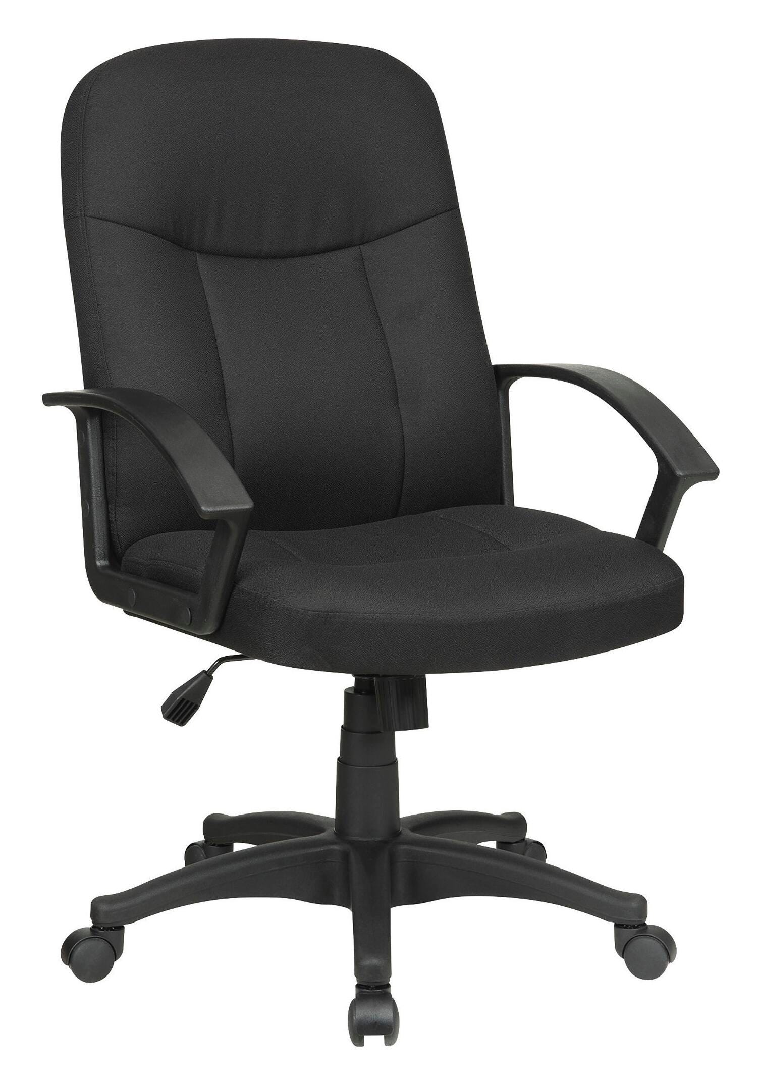 CHAIR EXEC MIDBACK FAB LORELL FURNITURE CHAIRS - SEATING EXECUTIVE FABRIC MID-BACK CHAIRS