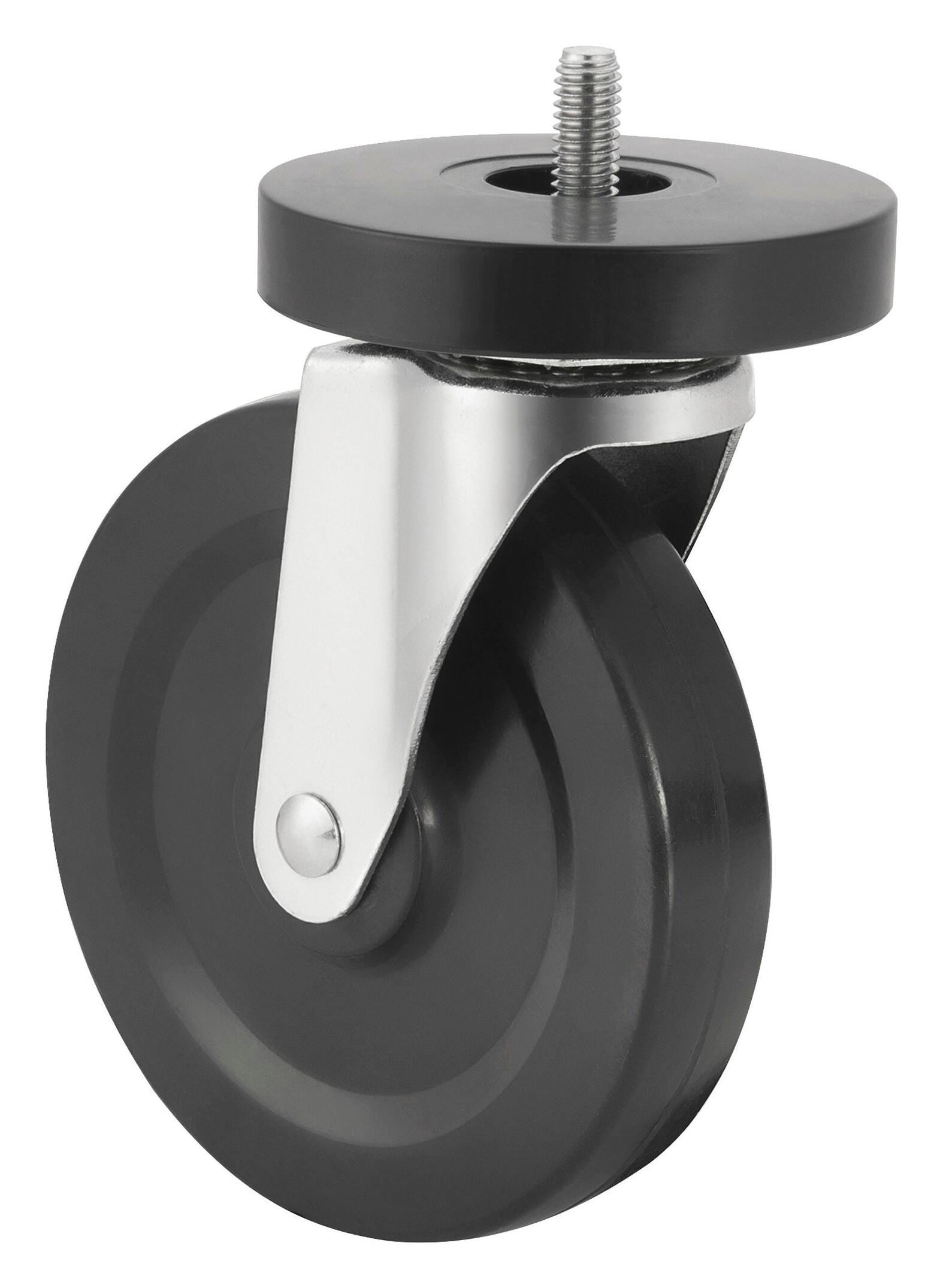 CASTER KIT 4PK LORELL FURNITURE CHAIR CASTERS STOOL CASTERS INDUSTRIAL WIRE SHELVING CASTER KIT 5IN WHEEL SET SET OF 4