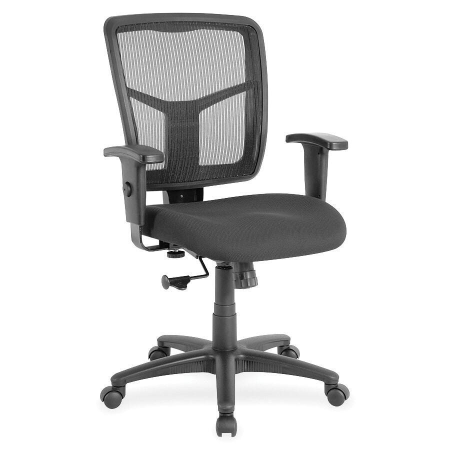 TASK CHAIR MIDBACK SWIVEL TILT LORELL FURNITURE TASK CHAIRS ERGONOMIC SEATING MANAGERIAL MESH