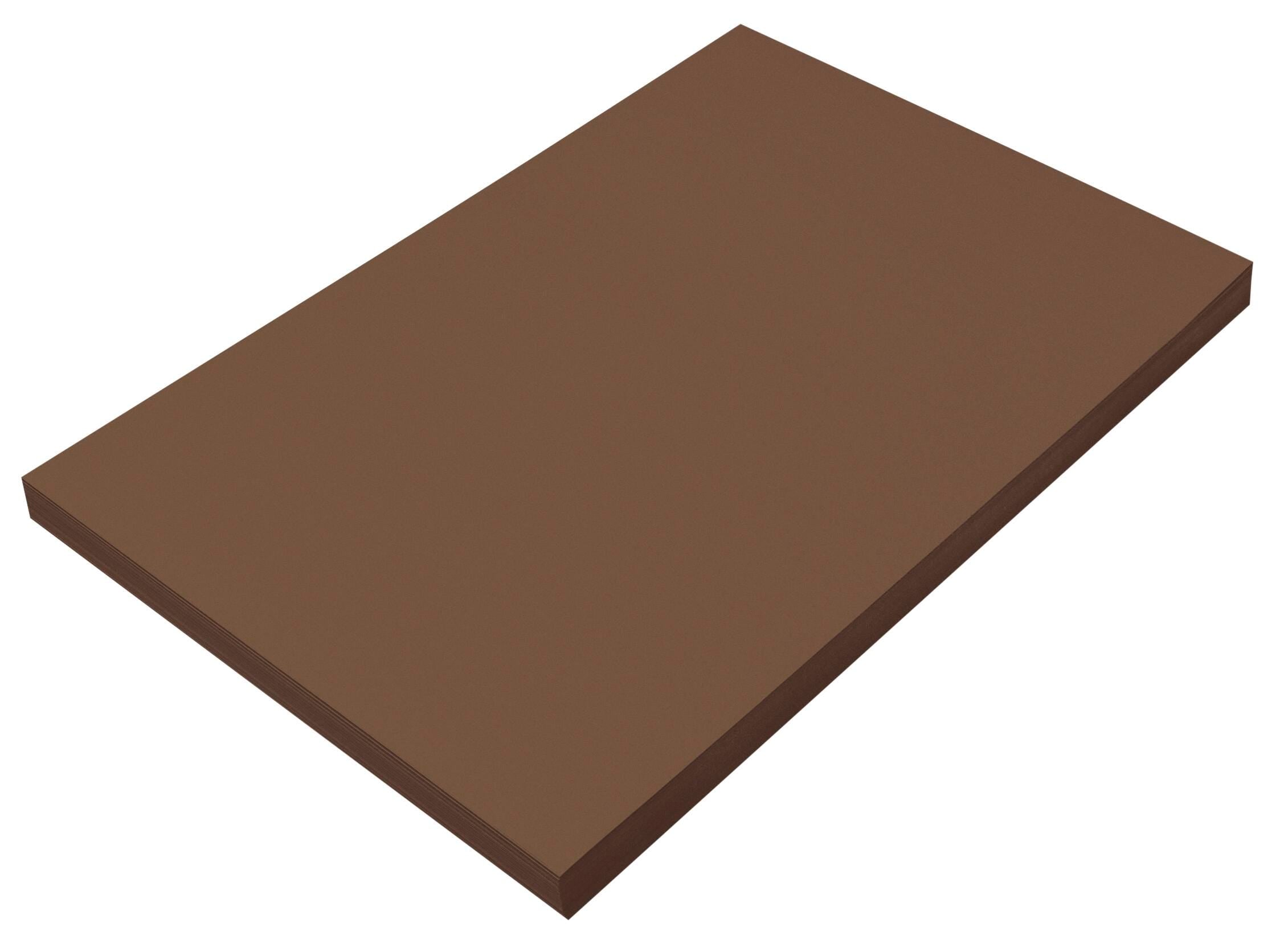 CONST PPR 12X18 DARK BROWN PRANG PACK OF 100