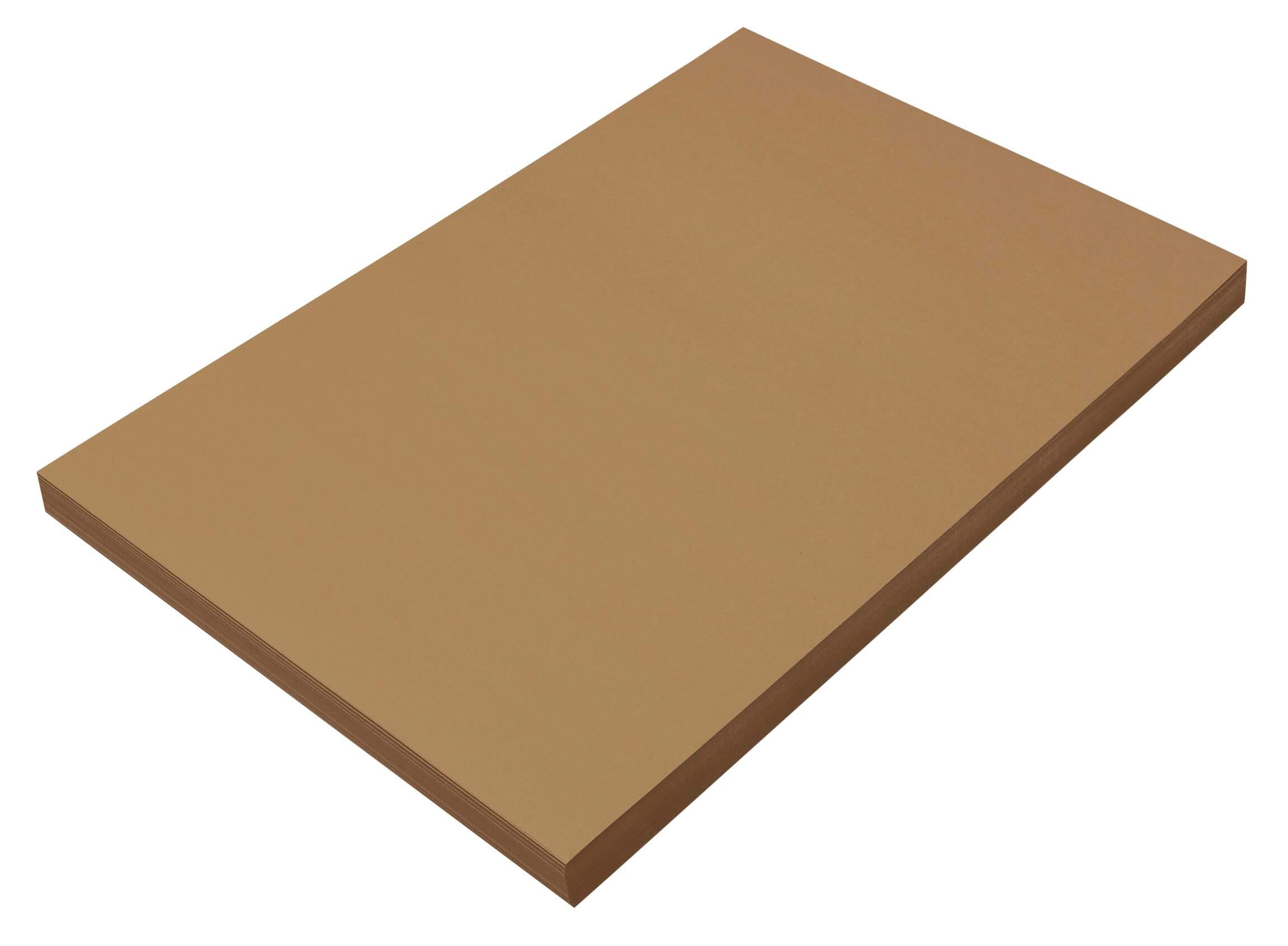 CONST PPR 12X18 LIGHT BROWN PRANG PACK OF 100
