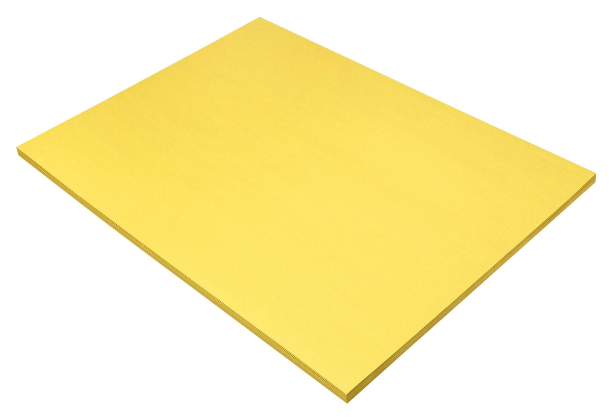 CONST PPR 18X24 YELLOW PRANG PACK OF 50