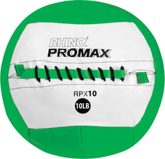RHINO PROMAX - MEDICINE BALL - 10 POUND - GREEN - EACH