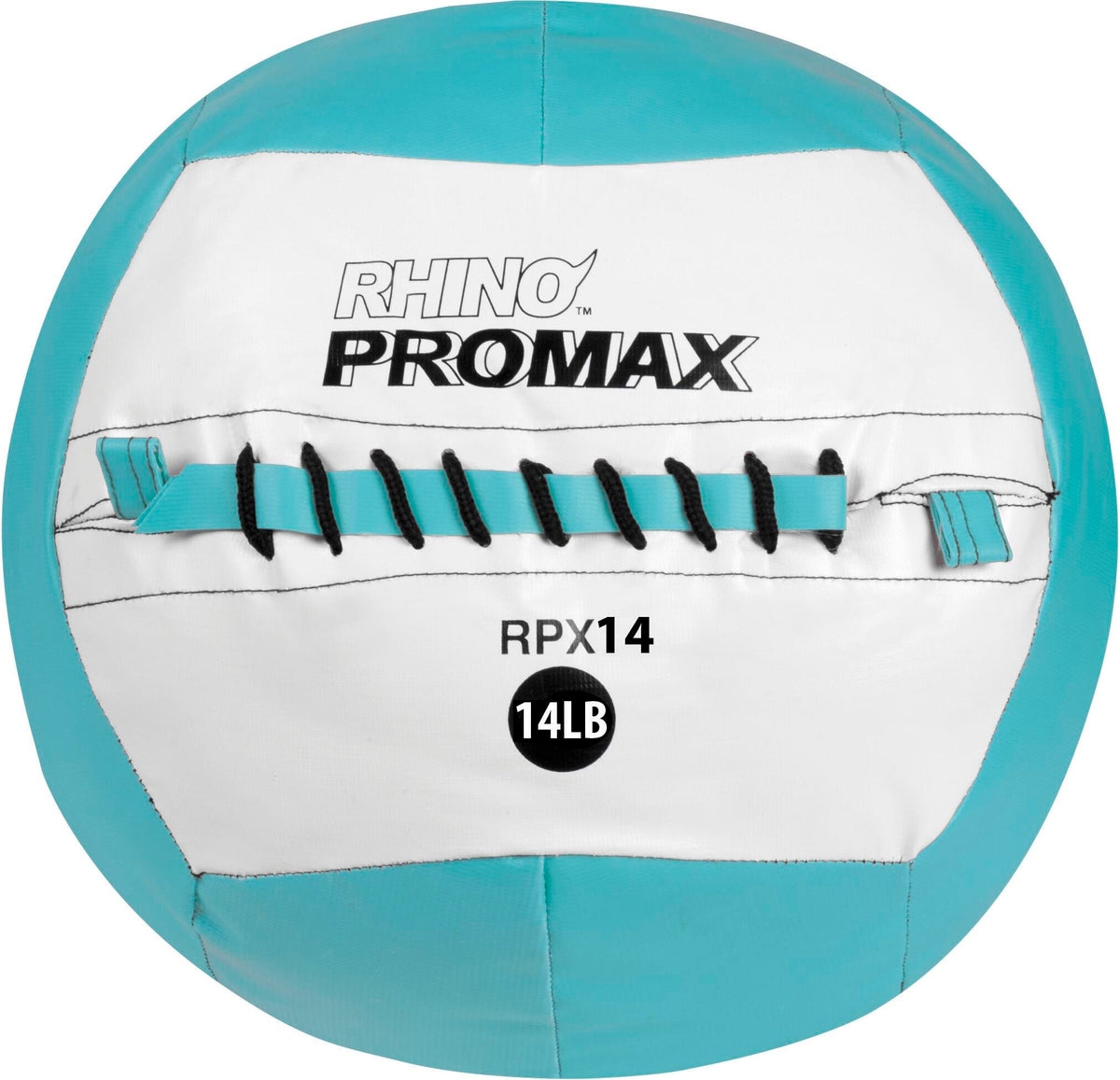 RHINO PROMAX - MEDICINE BALL - 14 POUND - LT BLUE - EACH