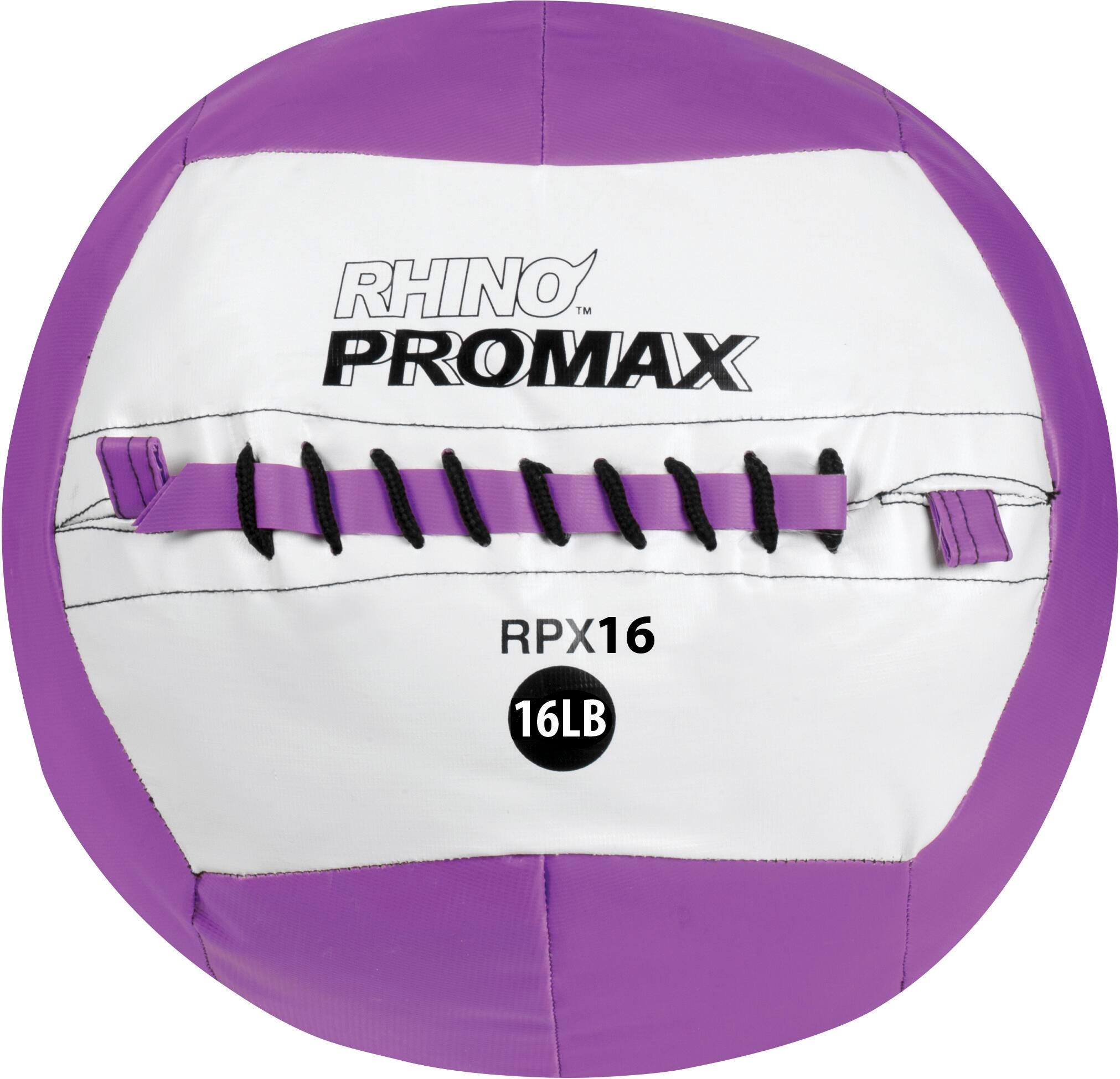 RHINO PROMAX - MEDICINE BALL - 16 POUND - PURPLE - EACH