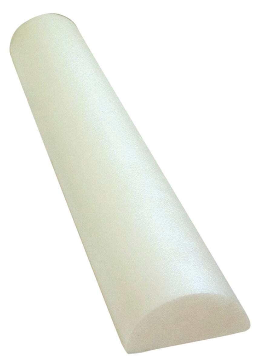 CANDO HALF-ROUND FOAM ROLLER - 6 X 36 IN