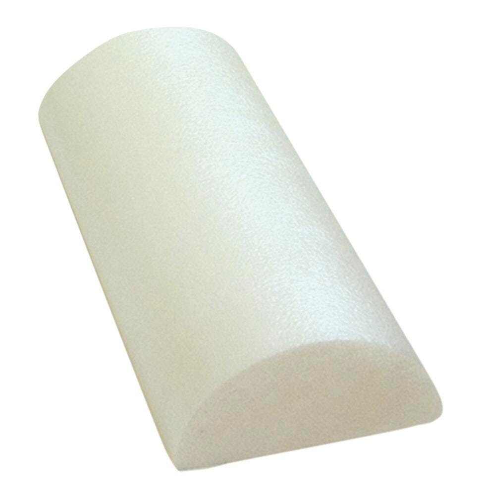 CANDO HALF-ROUND FOAM ROLLER - 6 X 12 IN