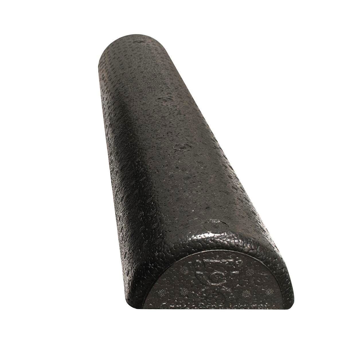 CANDO HIGH-DENSITY BLACK HALF ROLLER - 6 X 36
