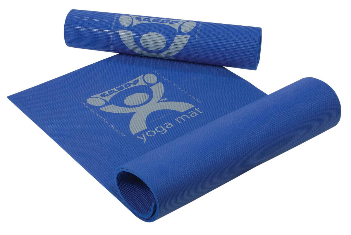 MAT - CANDO PER YOGA MAT - BLUE - 68 IN X 24 IN X 1/6 IN - ECO-FRIENDLY
