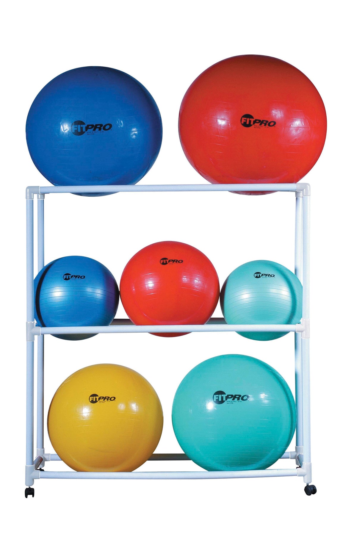 BALL STORAGE CART - HOLDS 9 EXERCISE BALLS