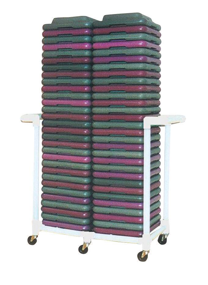 HEALTH CLUB STEP RISER CART - HOLDS 60 STEP RISERS