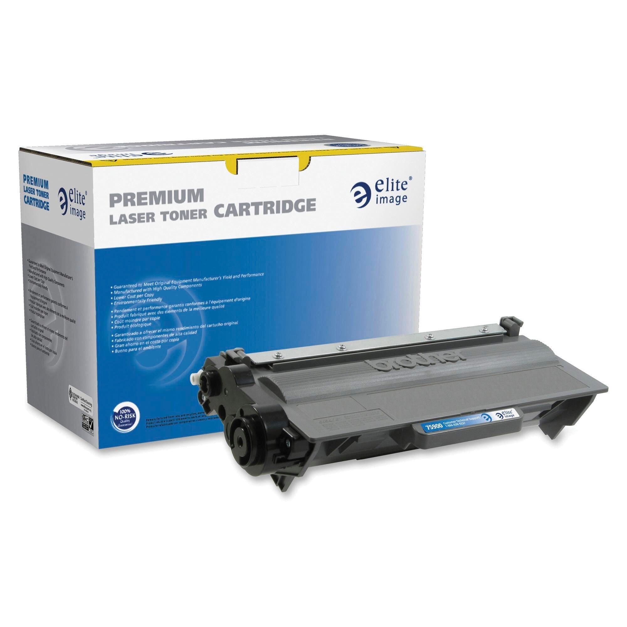 CARTRIDGE INK TONER FOR BROTHER TN750 BLACK ELI75900