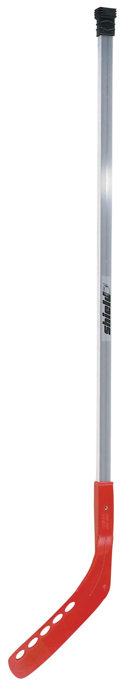 HOCKEY STICK - REPLACEMENT 36 INCH ALUMINUM -RED - INDOOR - SHIELD - EACH