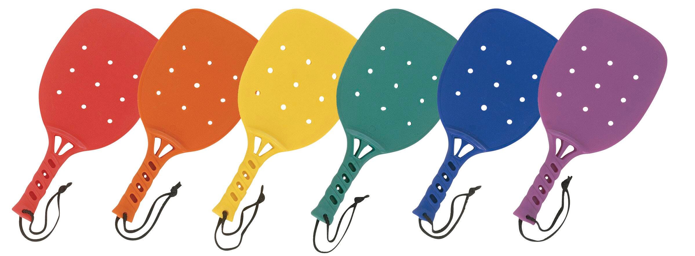 PADDLEBALL RACKET SET - 15 INCH - SET OF 6 COLORS