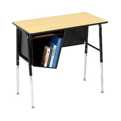 DESK - CLASSROOM SELECT - ROYAL SEATING 1800A JUNIOR EXECUTIVE DESK - LAMINATE - LEFT - SPECIFY TOP COLOR - LOCKEDGE - SPECIFY EDGE COLOR