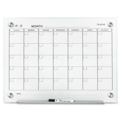 BOARD CALENDAR GLASS 24X18 IN QRTGC2418F