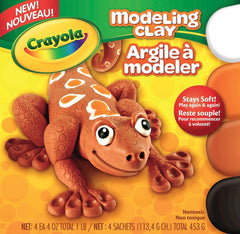 CLAY MODELING CRAYOLA EARTH COLORS SET OF 4