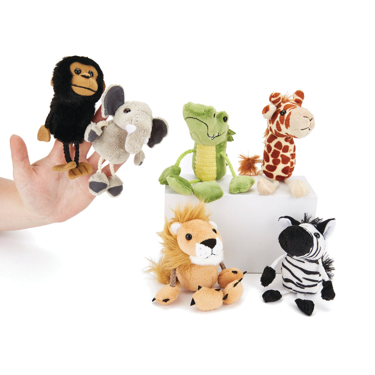African Animals Finger Puppets Set6