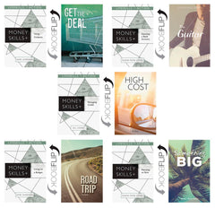 BOOKS MONEY SKILLS LIFESKILLS IN ACTION SAMPLE SET GR 9 12 SET OF 5