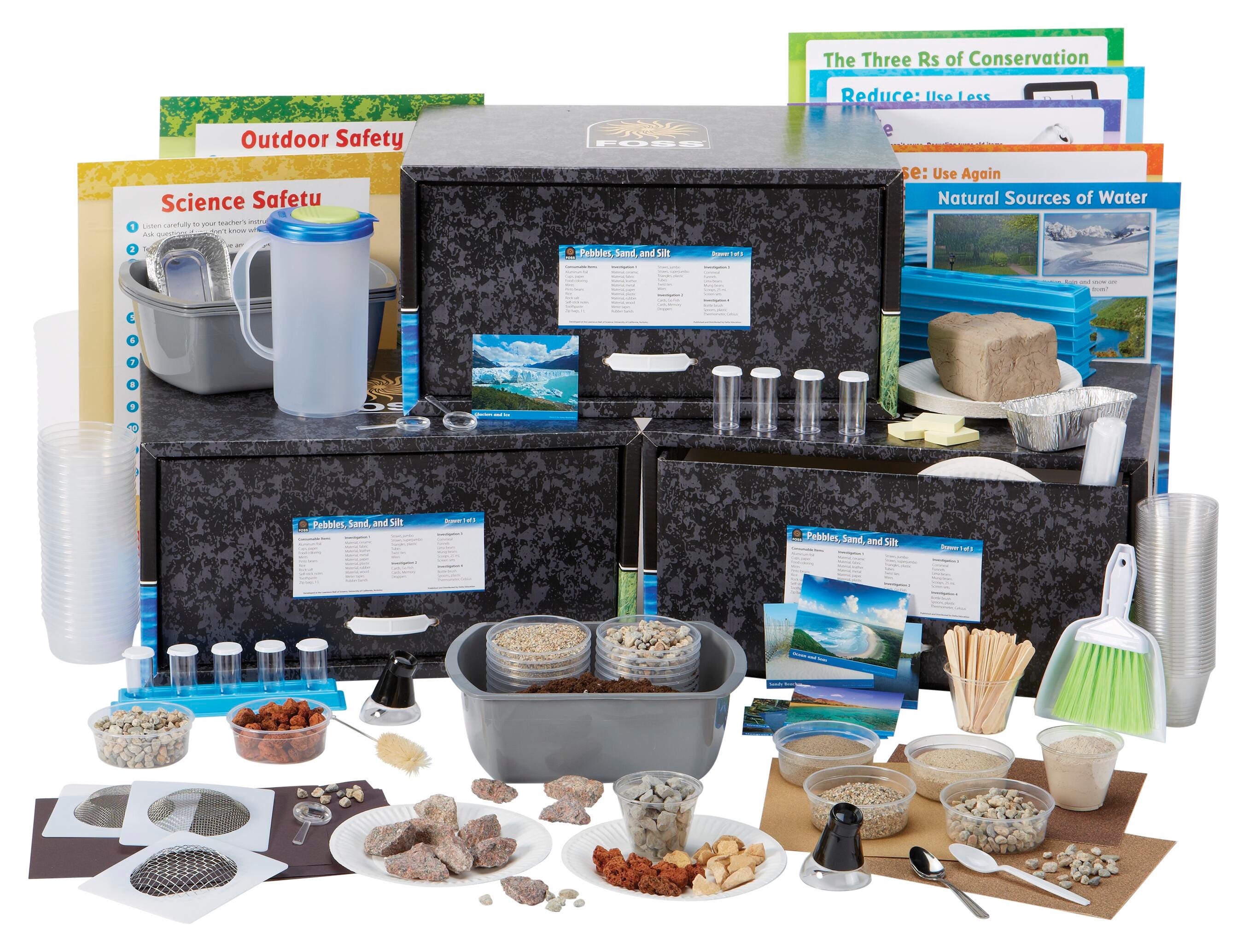 KIT FOSS PEBS SAND AND SILT ALL DGTL NG 7YR/32S