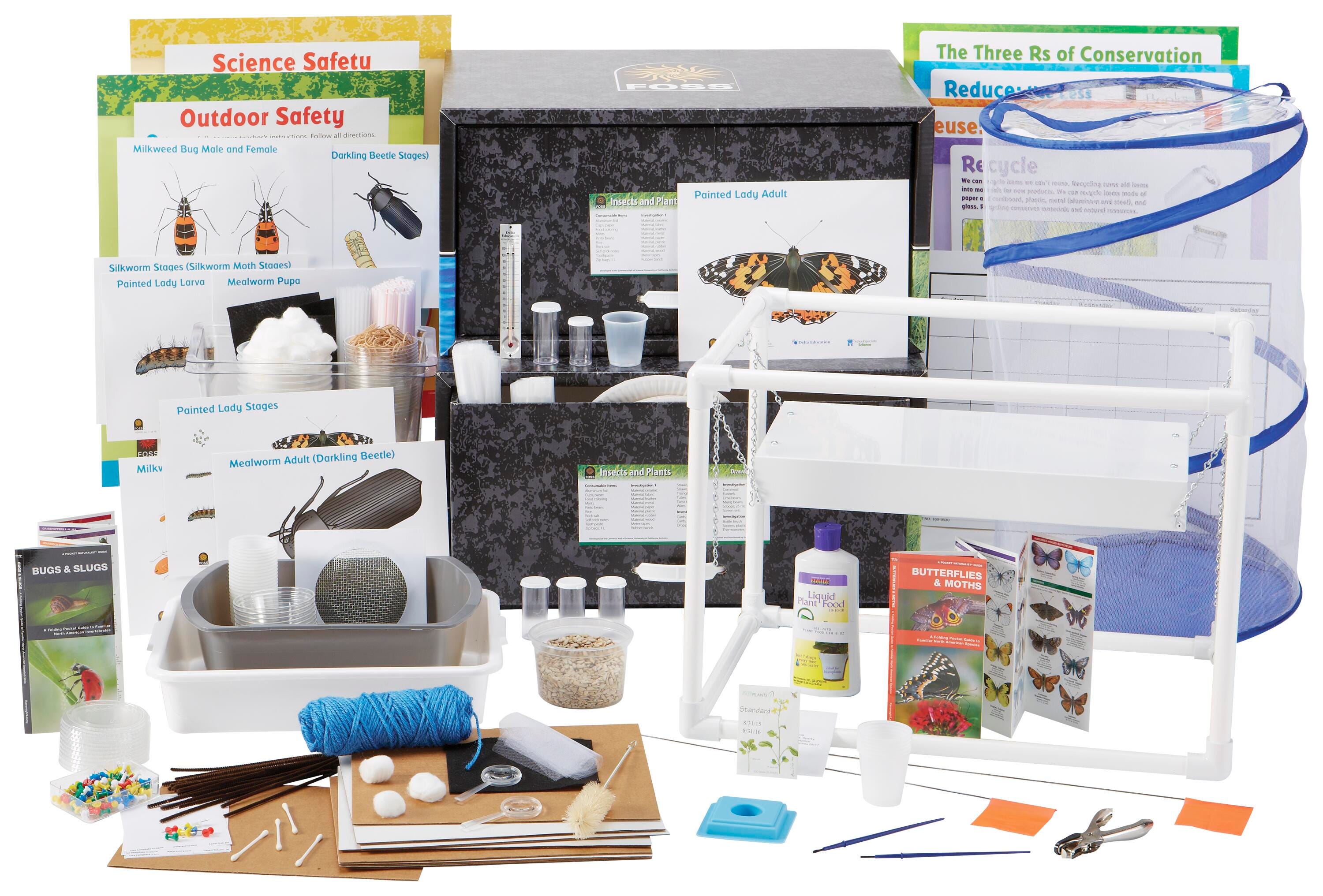 KIT FOSS INSECTS+PLANTS ALL DGTL NG 7YR/32S