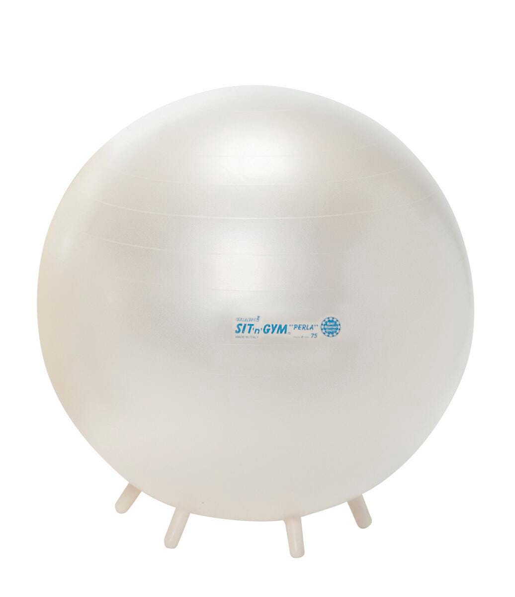 BALL CHAIR - SITNGYM PERLA 75 CM (29.5 IN) - PEARL WHITE
