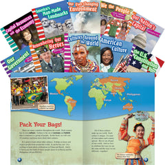 BOOKS SOCIAL STUDIES GR 3 SET OF 10