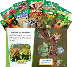 BOOKS - LETS EXPLORE LIFE SCIENCE GR K-1 SET OF 10