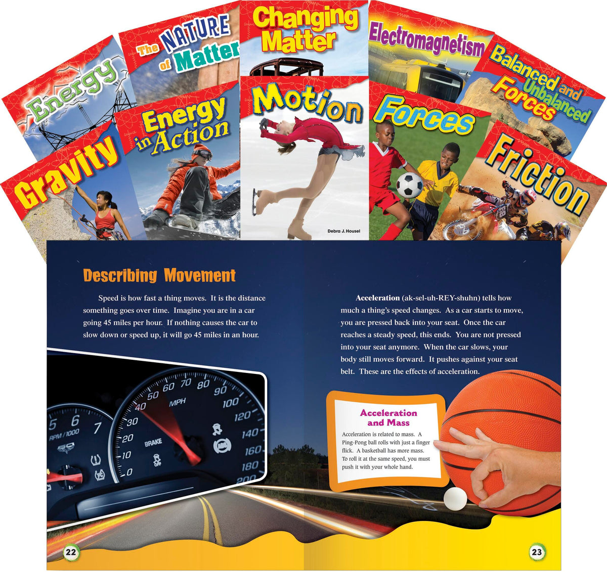 BOOKS - LETS EXPLORE PHYSICAL SCIENCE GR 2-3 SET OF 10