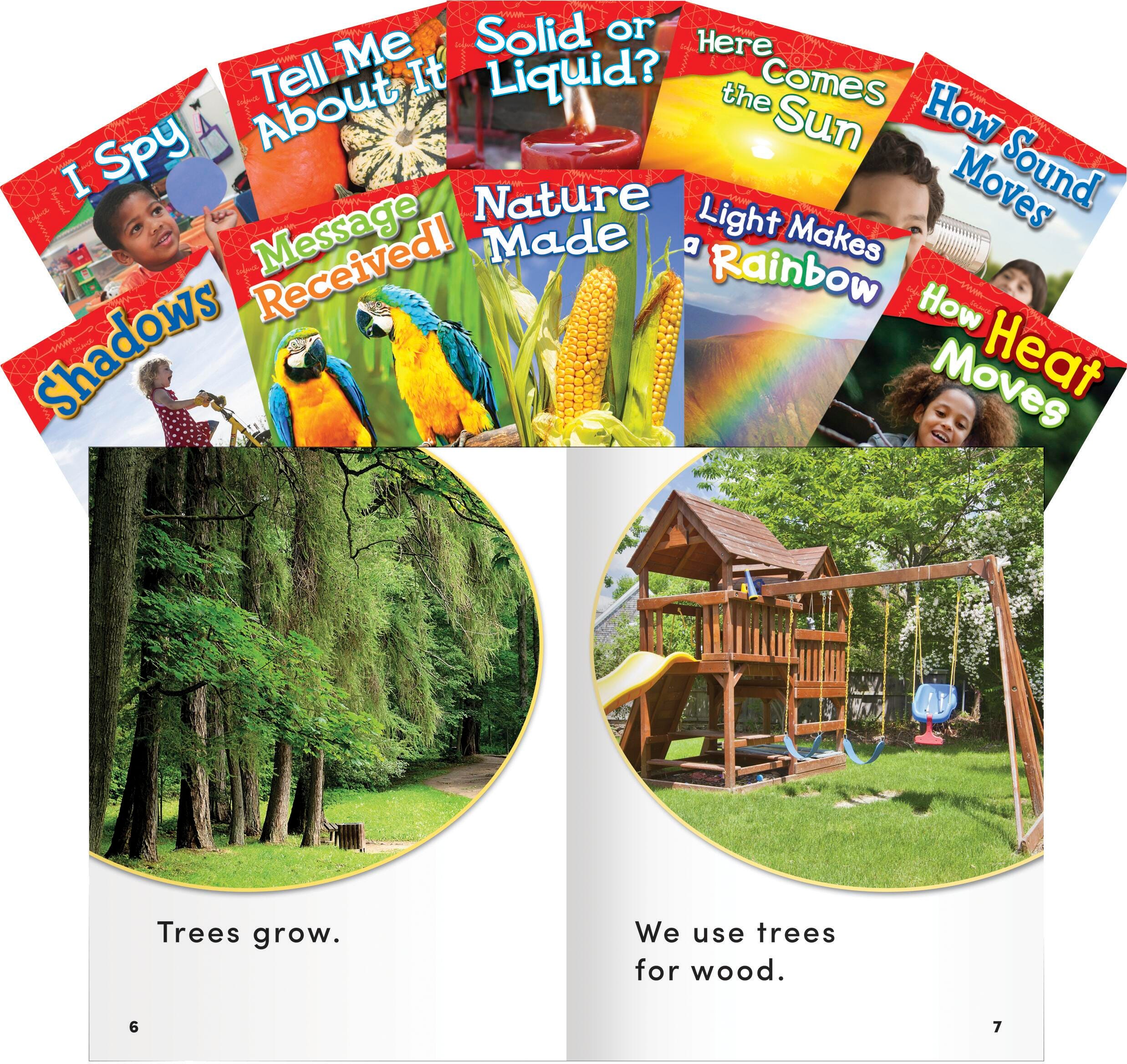BOOKS - LETS EXPLORE PHYSICAL SCIENCE GR K-1 SET OF 10